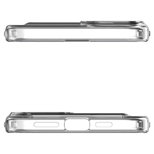 Spigen iPhone 15 Plus Mobilskal Korthållare Crystal - Clear