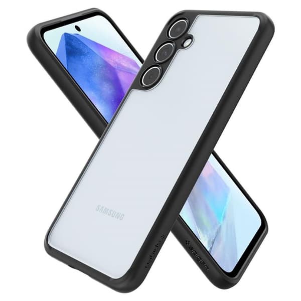 Spigen Galaxy A55 5G Mobilskal Ultra Hybrid - Matte Svart