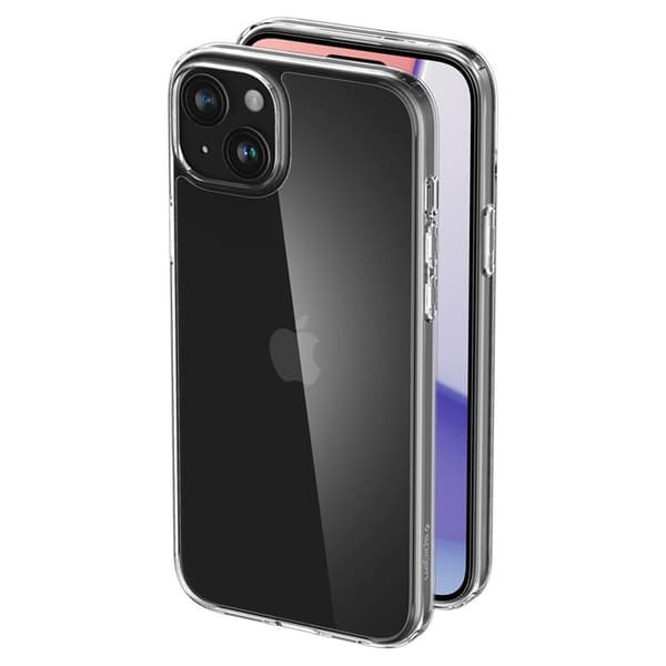 Spigen iPhone 15 Plus Mobilskal Airskin Hybrid - Crystal Clear