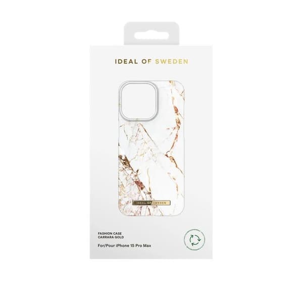 iDeal of Sweden iPhone 15 Pro Max Mobilskal - Carrara Guld