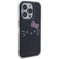 Miniatyrbild 4 av 8: Hello Kitty iPhone 15 Pro Mobilskal IML Kitty Face - Svart