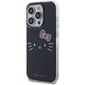 Miniatyrbild 2 av 8: Hello Kitty iPhone 15 Pro Mobilskal IML Kitty Face - Svart
