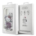 Miniatyrbild 8 av 8: Hello Kitty iPhone 15 Pro Mobilskal IML Kitty On Bricks Graffiti