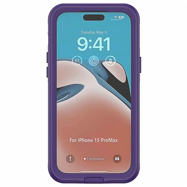 iPhone 15 Pro Max Mobilskal IP68 Vattentätt - Lila