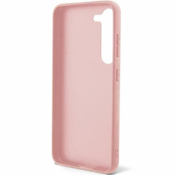 Guess Galaxy S24 Mobilskal Glitter Script - Rosa