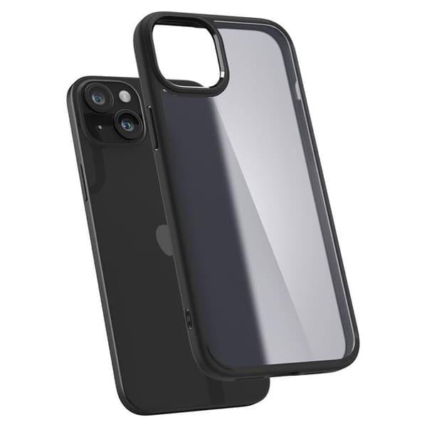 Spigen iPhone 15 Plus Mobilskal Ultra Hybrid - Frosted Svart