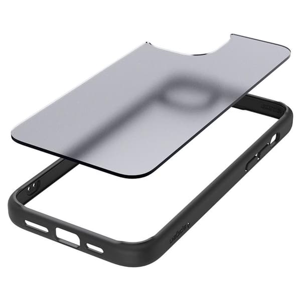Spigen iPhone 15 Plus Mobilskal Ultra Hybrid - Frosted Svart
