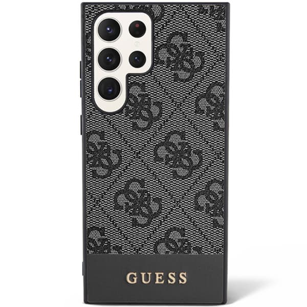 Guess Galaxy S24 Ultra Mobilskal Stripe Collection - Svart