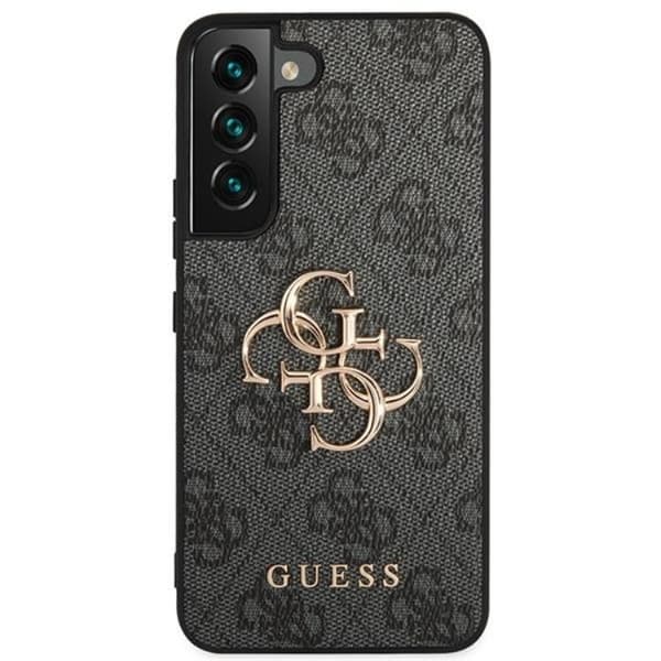 Guess Galaxy S24 Mobilskal Big Metall Logo - Svart