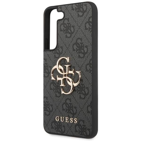Guess Galaxy S24 Mobilskal Big Metall Logo - Svart