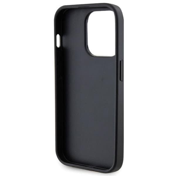 Guess iPhone 15 Pro Max Mobilskal Strass Metal Logo - Svart