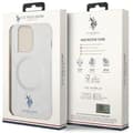 Miniatyrbild 8 av 8: US Polo iPhone 15 Mobilskal MagSafe Collection - Clear