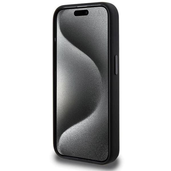 AMG iPhone 15 Pro Mobilskal MagSafe Silikon Large Rhombuses