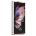 Miniatyrbild 3 av 7: Guess Galaxy Z Fold 5 Mobilskal Läder Triangle Strass - Rosa