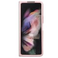 Miniatyrbild 4 av 7: Guess Galaxy Z Fold 5 Mobilskal Läder Triangle Strass - Rosa