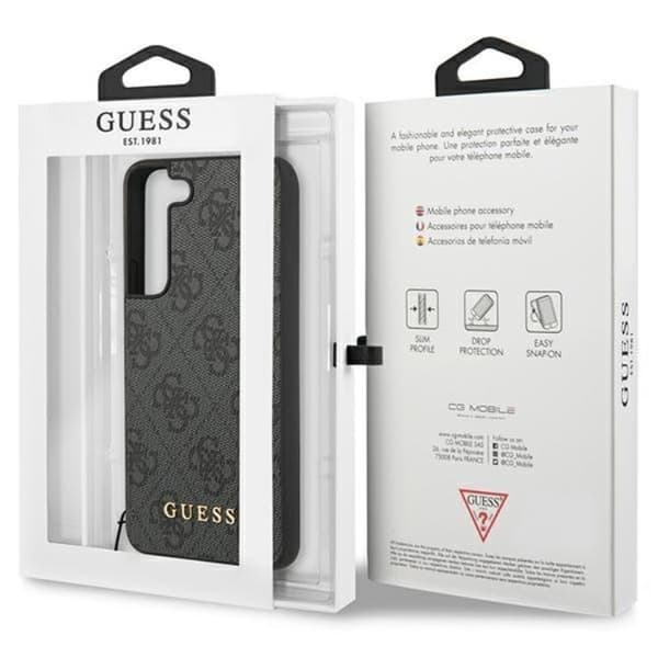 Guess Galaxy S24 Mobilskal Charms Collection - Svart