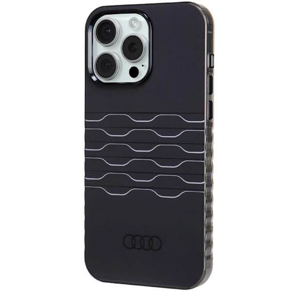 Audi iPhone 15 Pro Max Mobilskal Magsafe IML - Svart