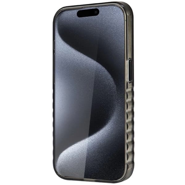 Audi iPhone 15 Pro Mobilskal Magsafe IML Big Logo - Svart