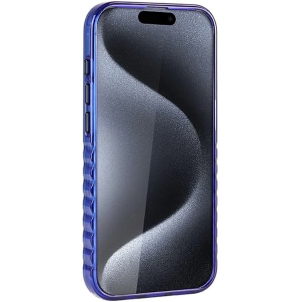 Audi iPhone 15 Pro Max Mobilskal Magsafe IML Big Logo - Blå