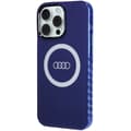 Miniatyrbild 2 av 7: Audi iPhone 15 Pro Max Mobilskal Magsafe IML Big Logo - Blå