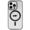 Miniatyrbild 3 av 8: KARL LAGERFELD iPhone 15 Mobilskal Magsafe IML Karl's Head