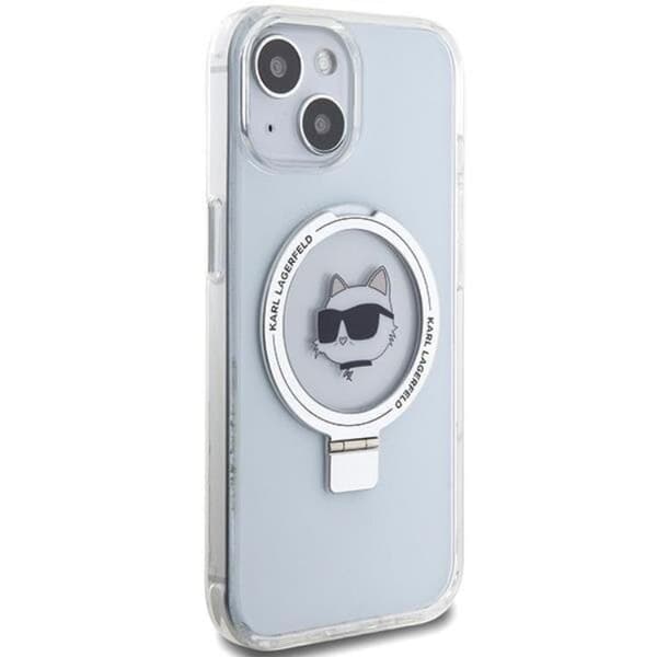 KARL LAGERFELD iPhone 15 Mobilskal MagSafe Ringställ
