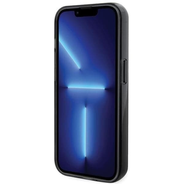 KARL LAGERFELD iPhone 15 Mobilskal MagSafe Ringställ - Svart
