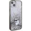 Miniatyrbild 4 av 8: KARL LAGERFELD iPhone 15 Plus Mobilskal Liquid Glitter Choupette