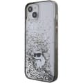 Miniatyrbild 2 av 8: KARL LAGERFELD iPhone 15 Plus Mobilskal Liquid Glitter Choupette