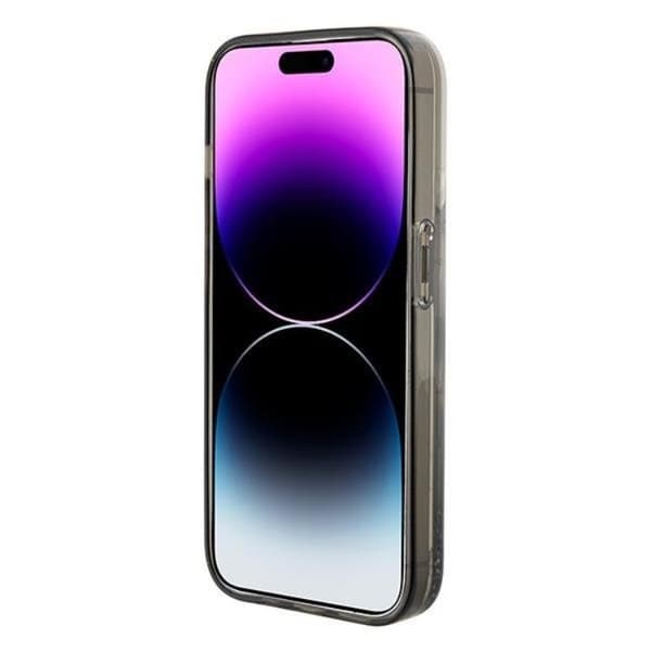 KARL LAGERFELD iPhone 15 Pro Max Mobilskal Liquid Glitter Choupette