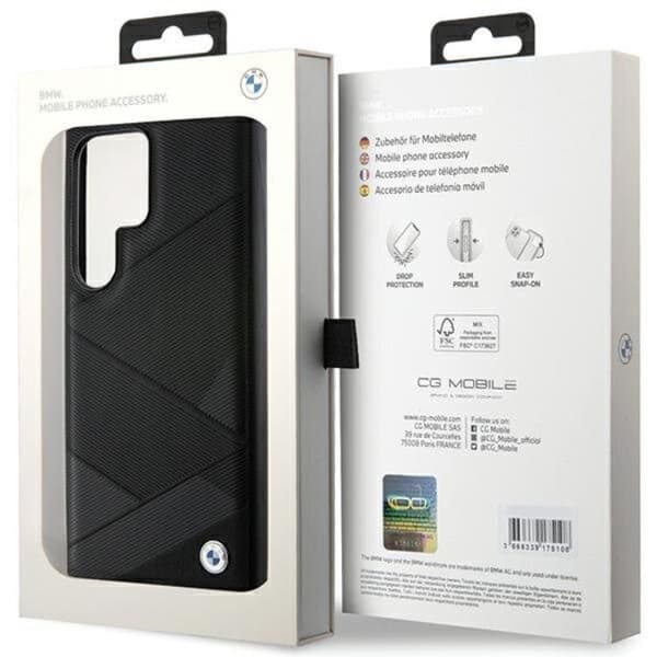 BMW Galaxy S24 Ultra Mobilskal Signature Crossing Line Pattern