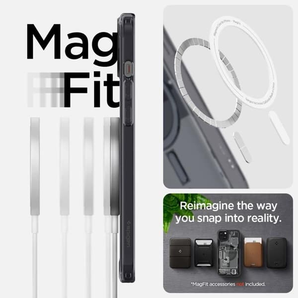 Spigen iPhone 15 Plus Mobilskal Magsafe Ultra Hybrid - Zero One
