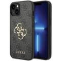 Miniatyrbild 1 av 8: Guess iPhone 15 Plus Mobilskal Big Metall Logo - Grå