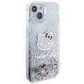 Miniatyrbild 4 av 8: Hello Kitty iPhone 15 Mobilskal Liquid Glitter Charms