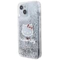 Miniatyrbild 2 av 8: Hello Kitty iPhone 15 Mobilskal Liquid Glitter Charms
