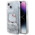 Miniatyrbild 1 av 8: Hello Kitty iPhone 15 Mobilskal Liquid Glitter Charms