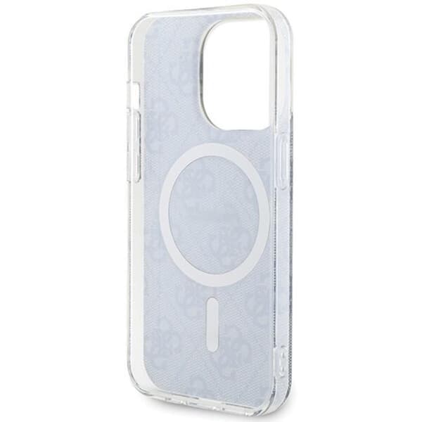 Guess iPhone 15 Pro Mobilskal Magsafe IML - Blå