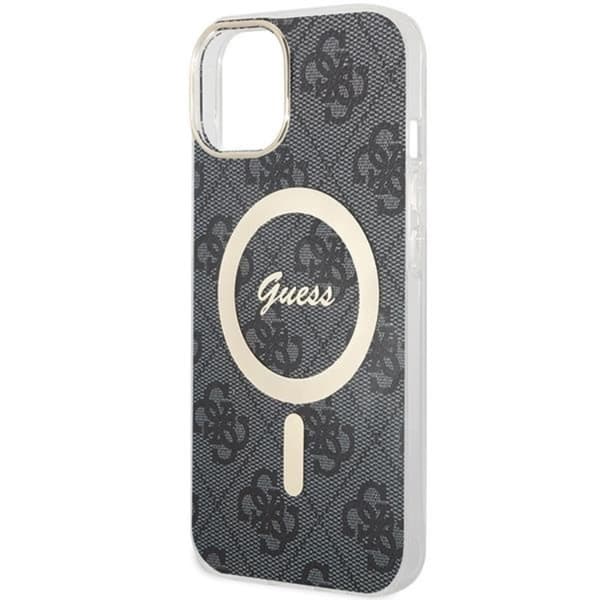 Guess iPhone 15/14 Plus Mobilskal Magsafe - Svart