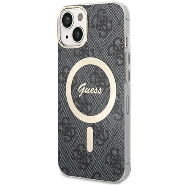 Guess iPhone 15/14 Plus Mobilskal Magsafe - Svart