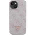 Miniatyrbild 3 av 8: Guess iPhone 15 Mobilskal Triangle Strass - Rosa