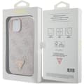 Miniatyrbild 8 av 8: Guess iPhone 15 Mobilskal Triangle Strass - Rosa