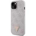 Miniatyrbild 2 av 8: Guess iPhone 15 Mobilskal Triangle Strass - Rosa