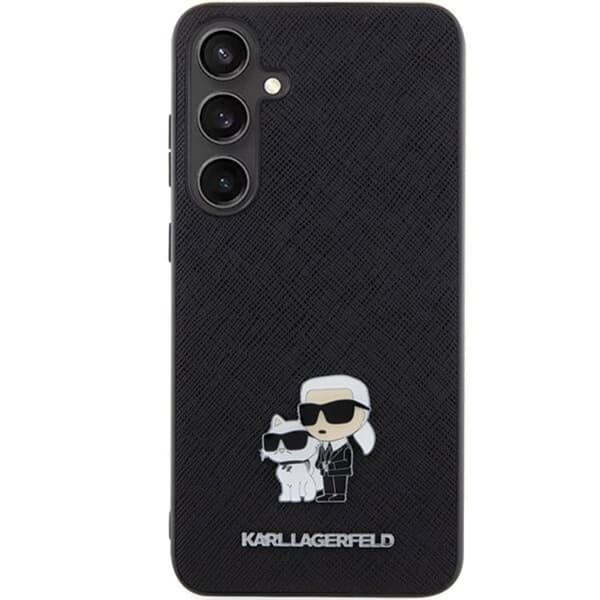 Karl Lagerfeld Galaxy S24 Plus Mobilskal Saffiano Metal Pin