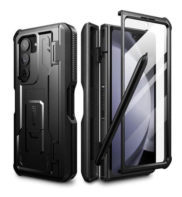 Tech-Protect Galaxy Z Fold 5 Mobilskal Kevlar Pro - Svart