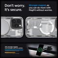 Miniatyrbild 9 av 11: Spigen iPhone 15 Pro Mobilskal Magsafe Hybrid - Zero One Vit