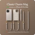 Miniatyrbild 8 av 10: Spigen iPhone 15 Pro Mobilhalsband Skal Magsafe Cyrill - Cream