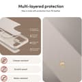 Miniatyrbild 10 av 10: Spigen iPhone 15 Pro Mobilhalsband Skal Magsafe Cyrill - Cream