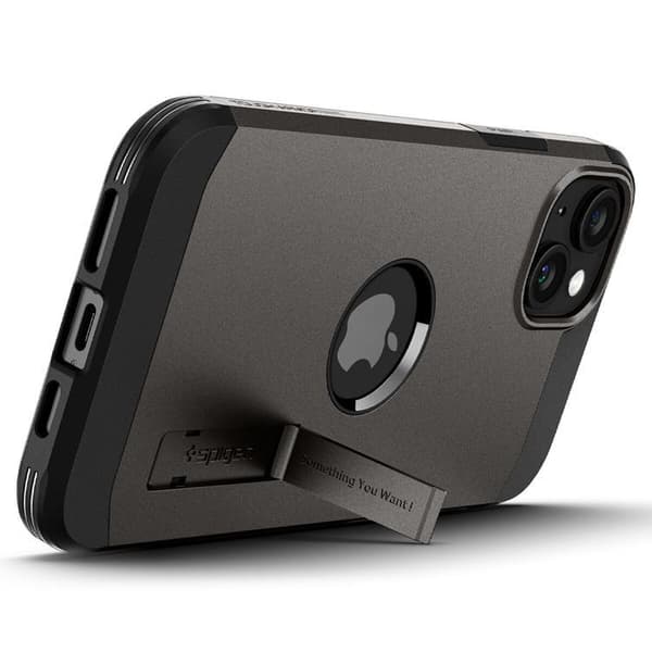 Spigen iPhone 15 Plus Mobilskal Magsafe Tough Armor - Brun