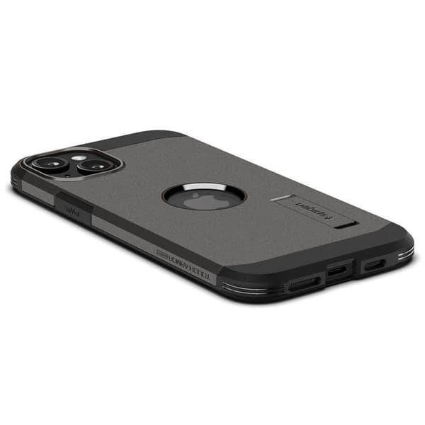 Spigen iPhone 15 Plus Mobilskal Magsafe Tough Armor - Brun