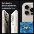 Miniatyrbild 10 av 10: Spigen iPhone 15 Pro Max Mobilskal Magsafe Hybrid - Titanium